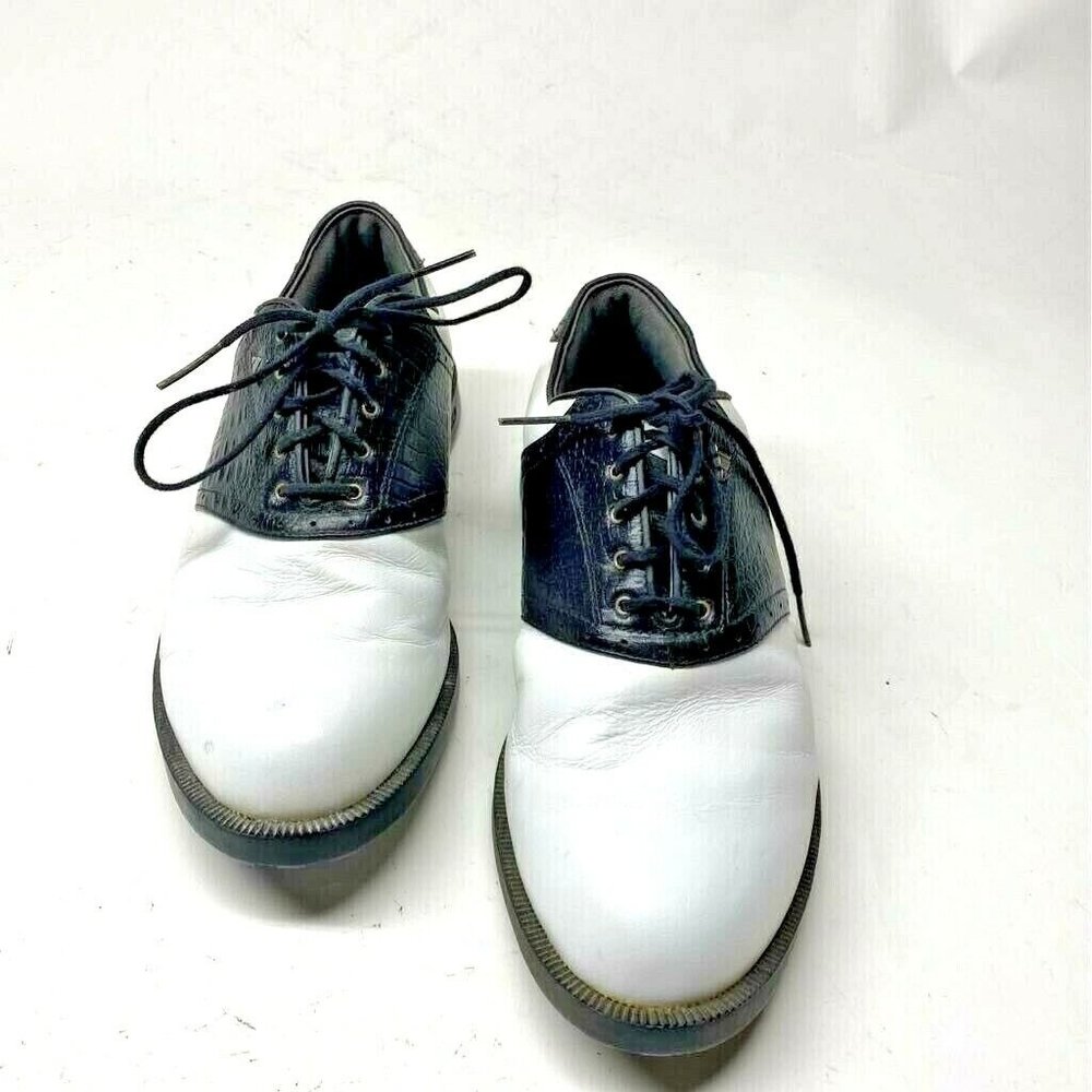 Adidas Mens Z-Traxion Golf Shoes White 676743 Color Block Lace Up 10 M